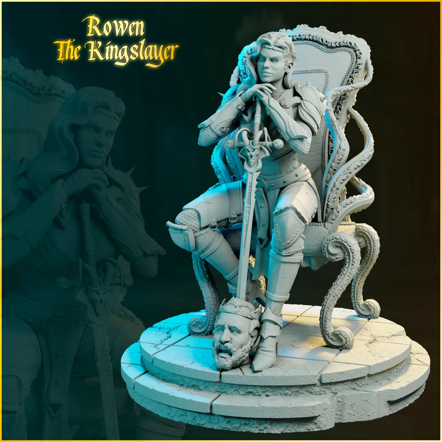 Rowen The Kingslayer by Gilmore Studios Miniatures