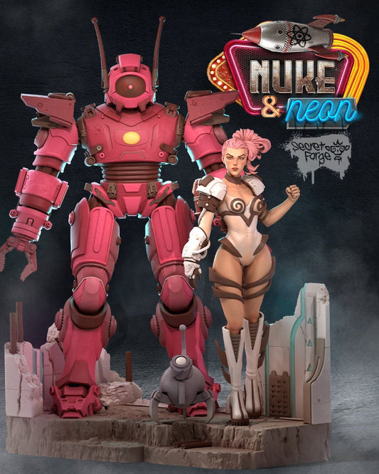 Nuke & Neon by Secret Forge Miniatures