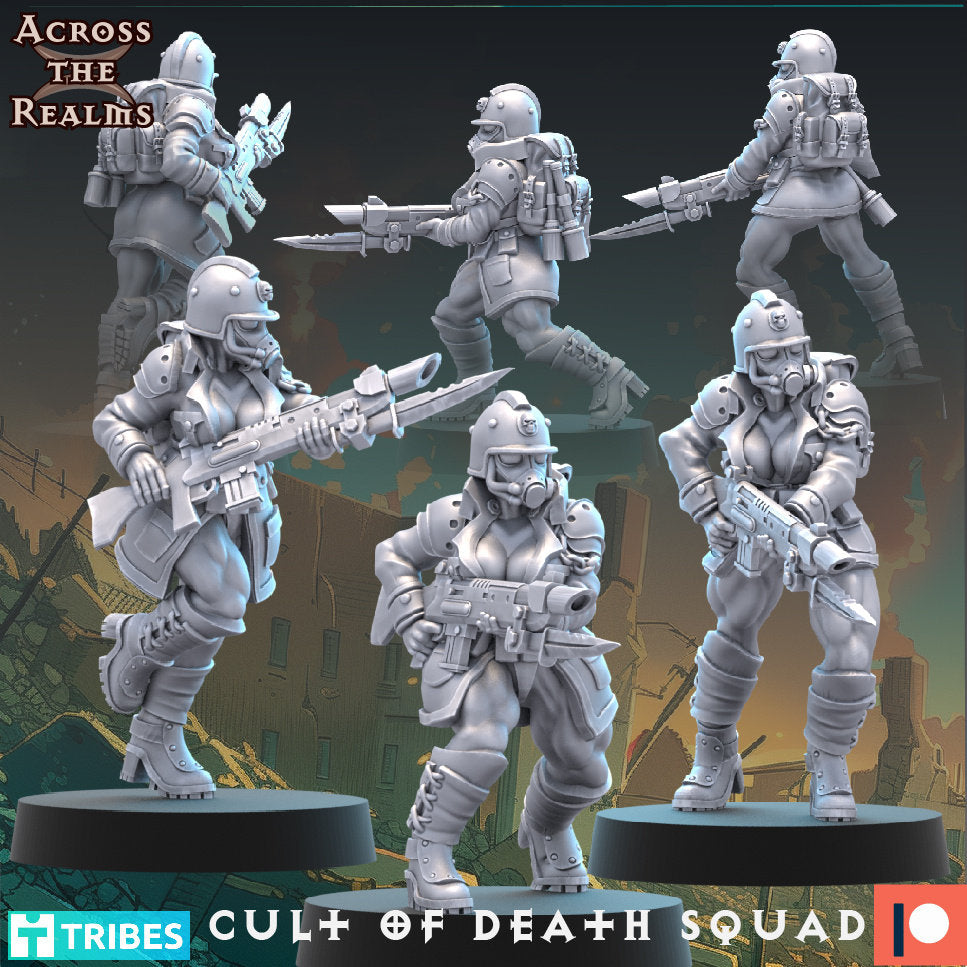 Cult of Death Guardbabes by Across the Realms Miniatures