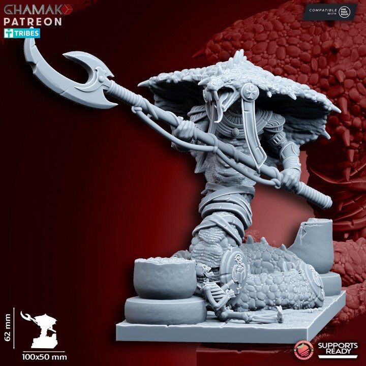 Necropolis Guards by Ghamak Miniatures