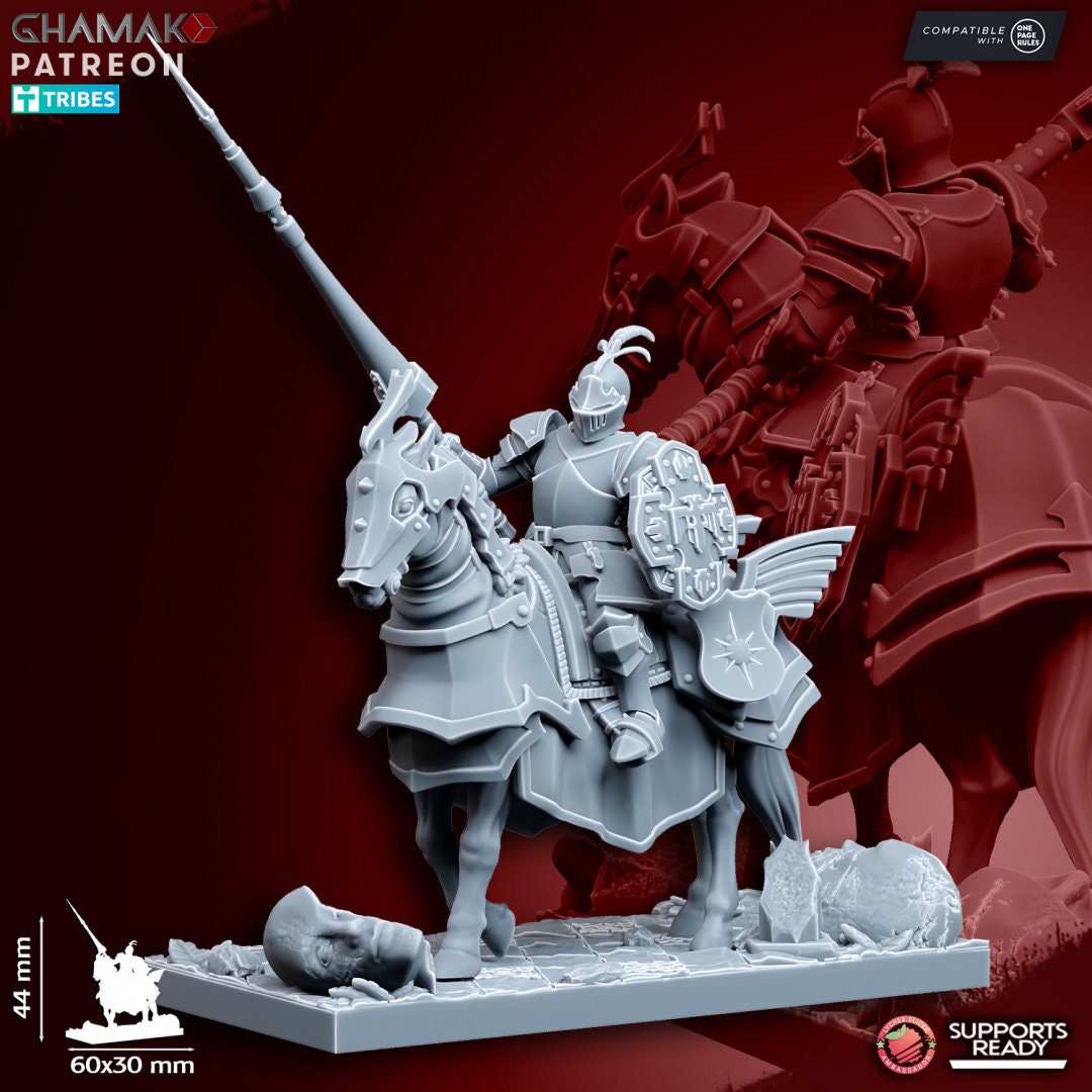 Reiksguard Knights by Ghamak Miniatures