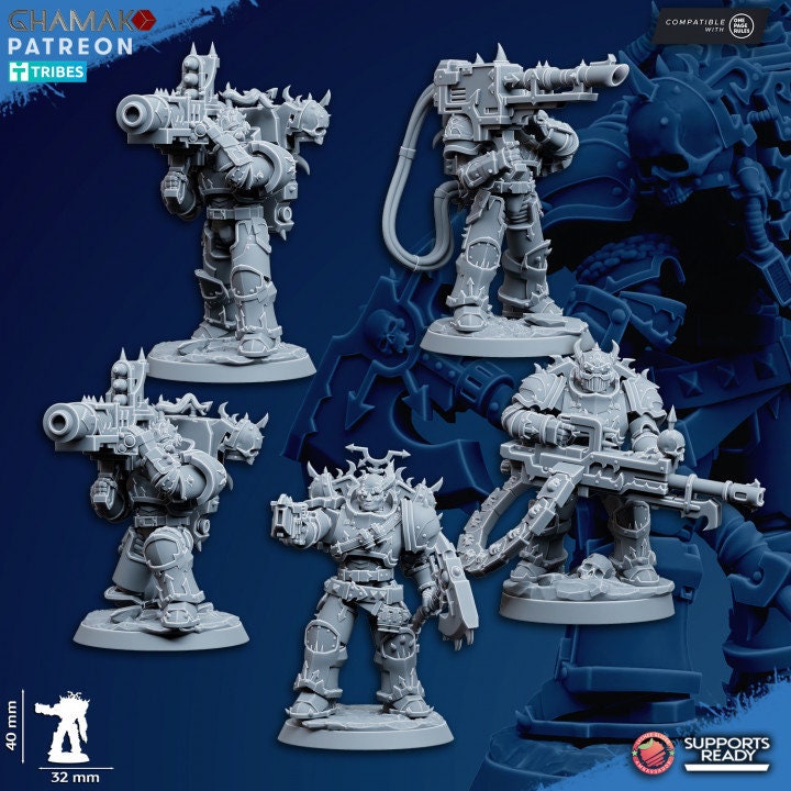 Traitor Desolators by Ghamak Miniatures