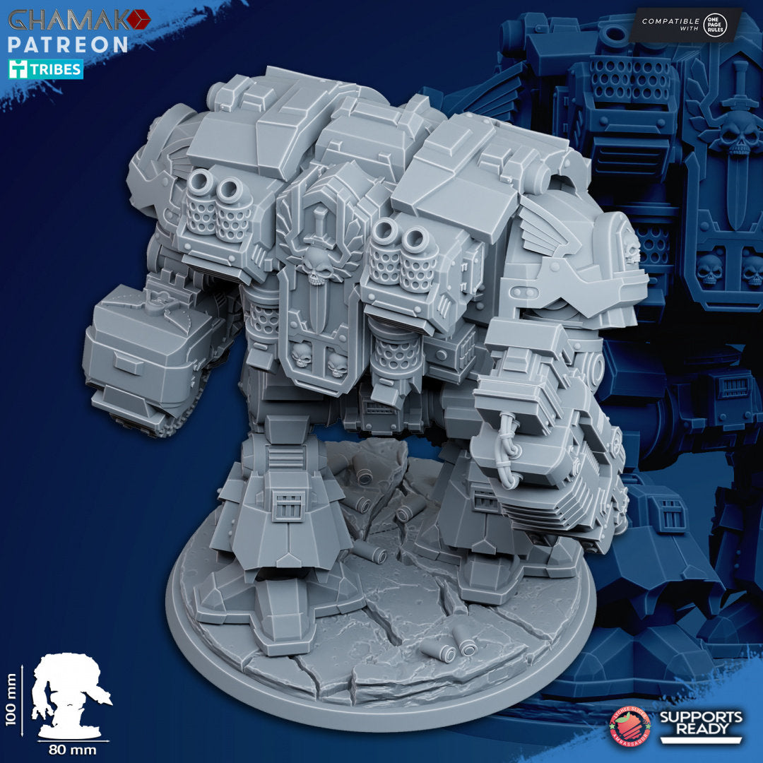 Vengeful Dreadnought  by Ghamak Miniatures