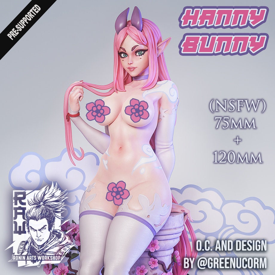 Hanny Bunny Pin Up Ronin Arts Workshop