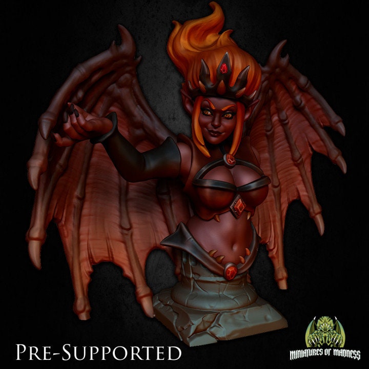 Demory the Devil Queen  by Miniatures of Madness