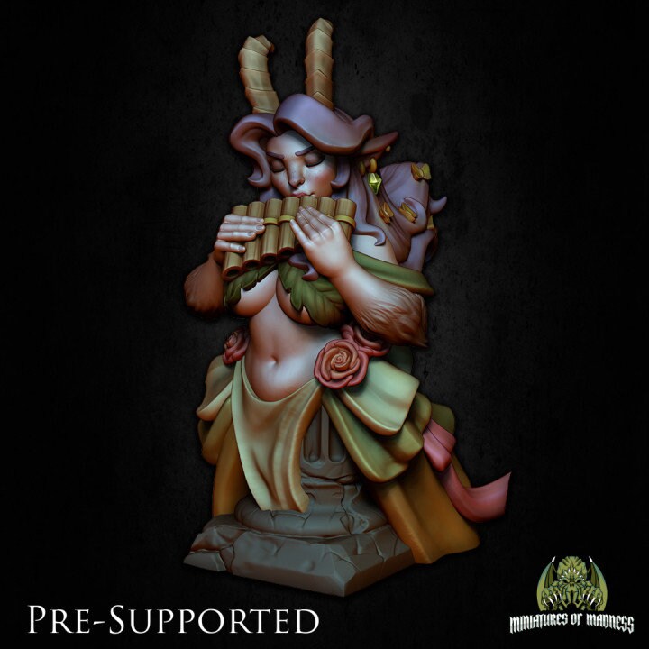 Cybel The Satyr by Miniatures of Madness