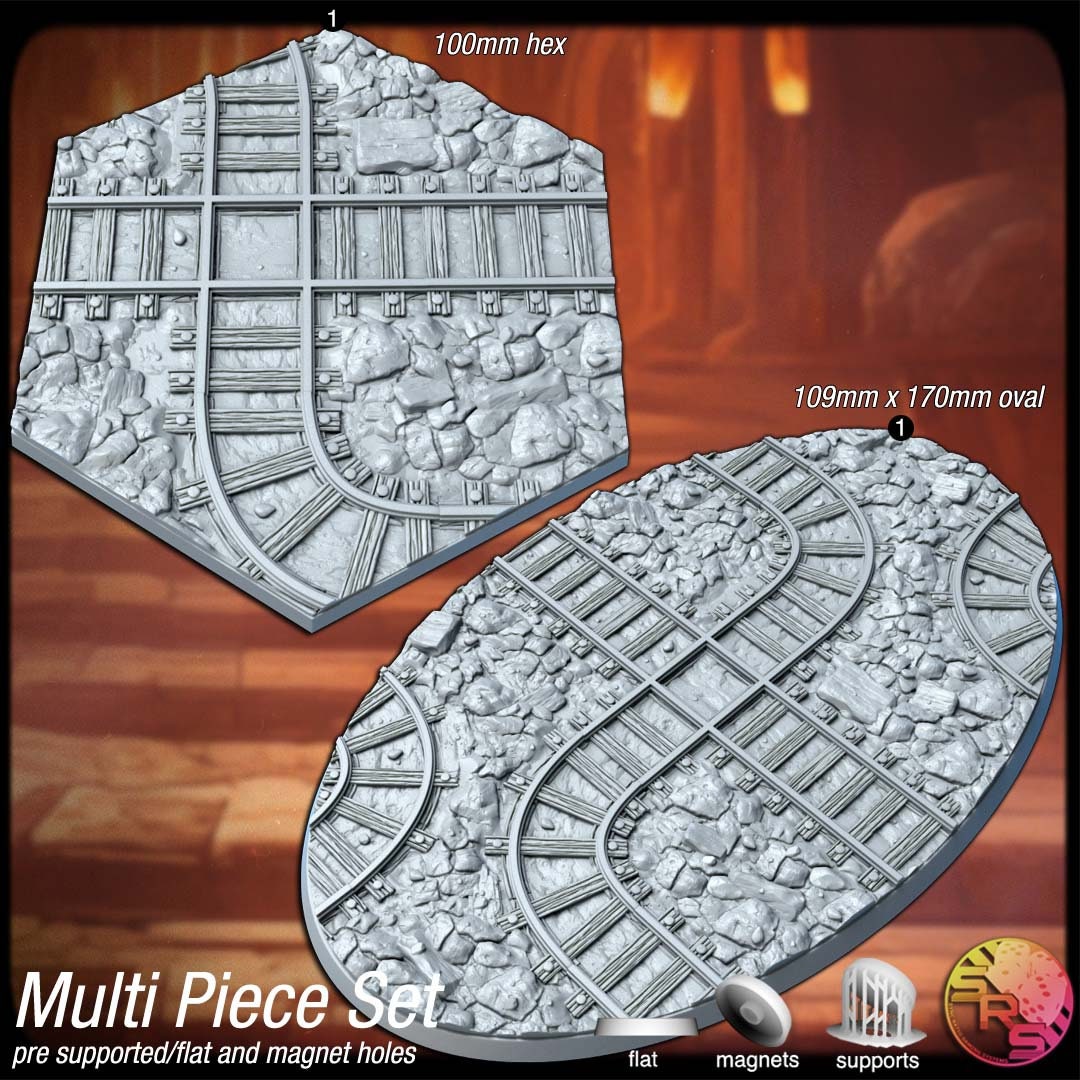 Underground Mines Bases by Where Legends Stand Miniatures