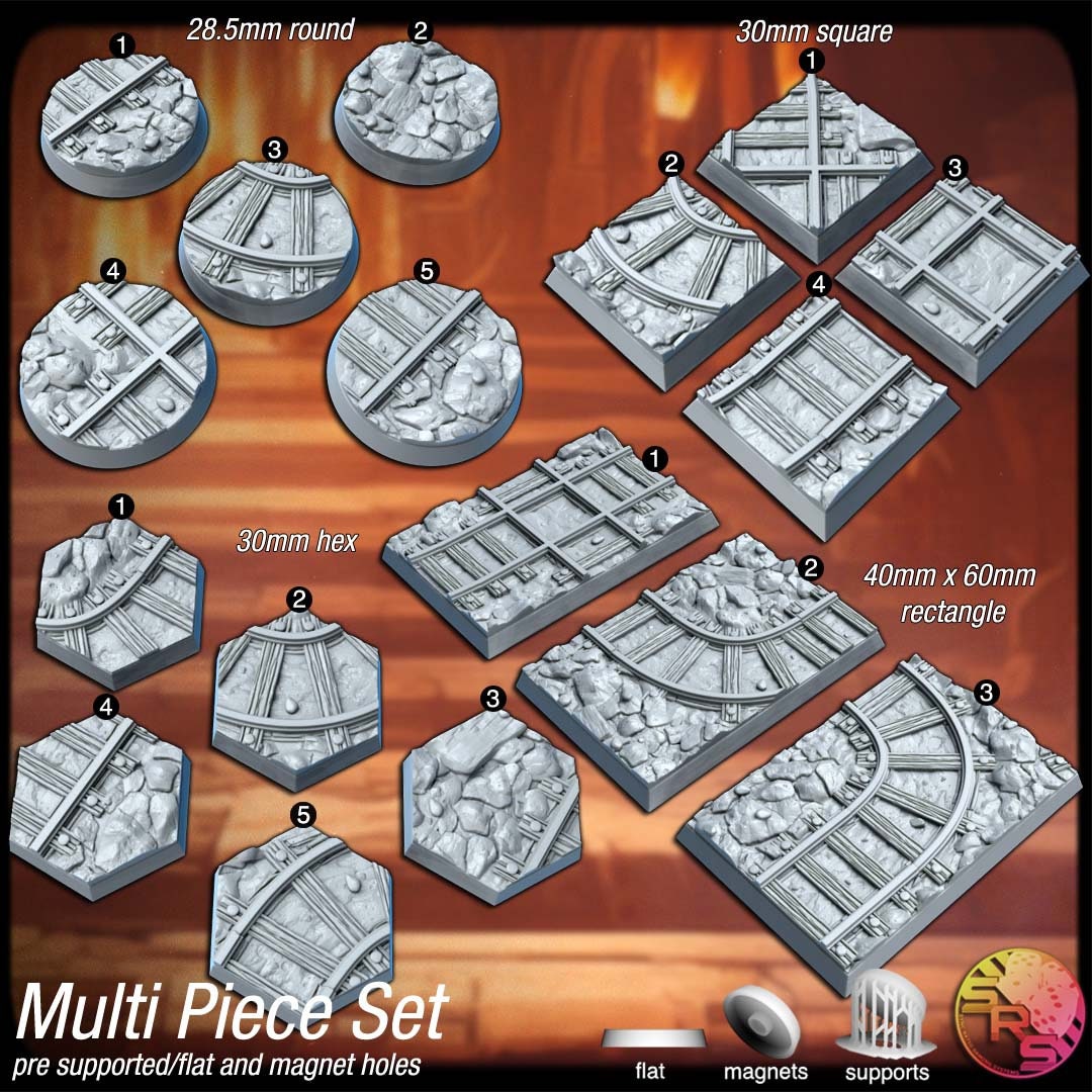 Underground Mines Bases by Where Legends Stand Miniatures