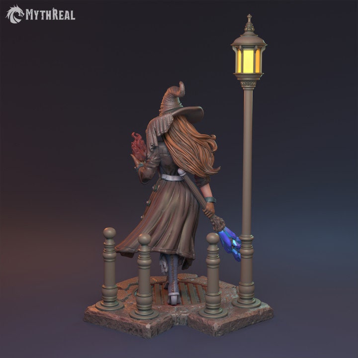 Helga the Mage by Mythreal Games Miniatures