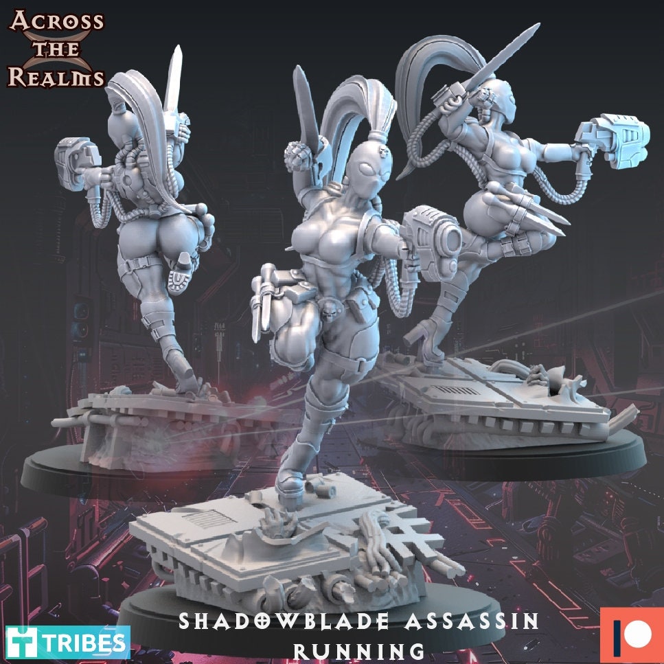 Shadowblade Assassins by Across the Realms Miniatures