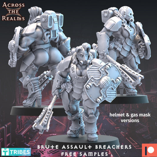 Brute Assault Breachers  by Across the Realms Miniatures