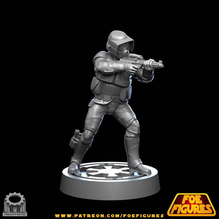 Scout Soldiers Squad  by Foe Figures Miniatures