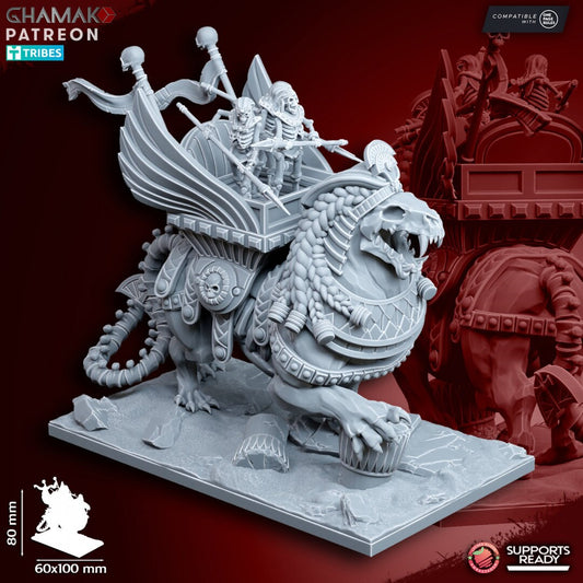 Undead Sphinx by Ghamak Miniatures