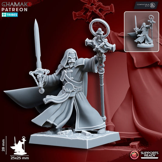 Empire Wizard  by Ghamak Miniatures