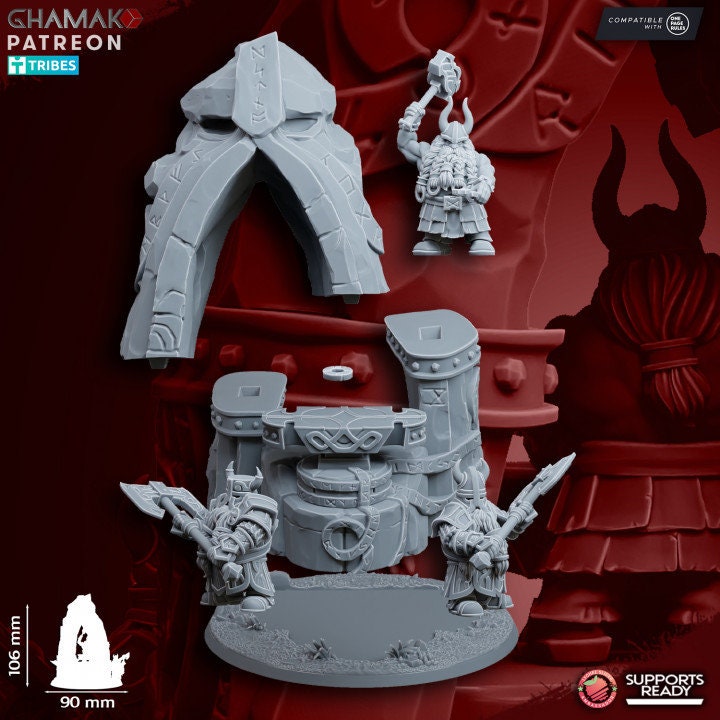 Anvil of the Forgegod by Ghamak Miniatures