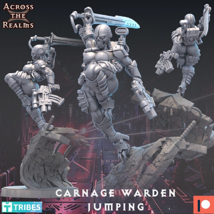 Carnage Warden  Assassins by Across the Realms Miniatures