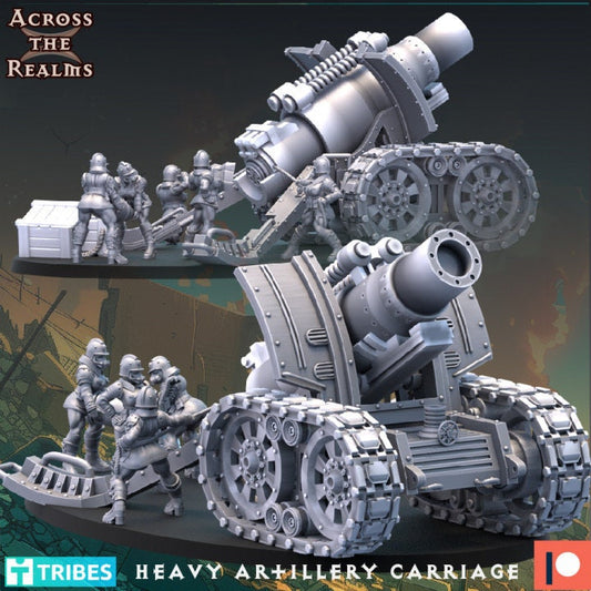 Cult of Death Heavy Artillery Carriage by Across the Realms Miniatures