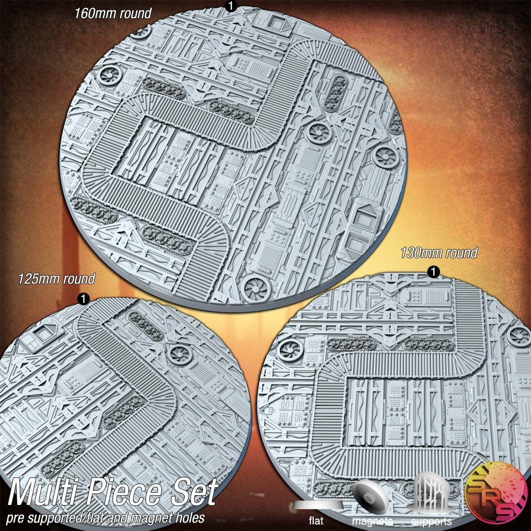 War Factory Bases by Where Legends Stand Miniatures