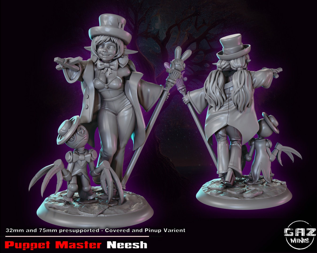 Puppet Master Neesh by Gaz Minis