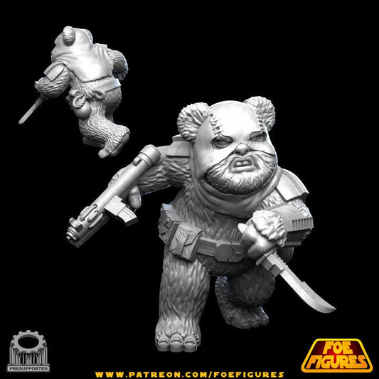 Teddy Rogue by Foe Figures Miniatures