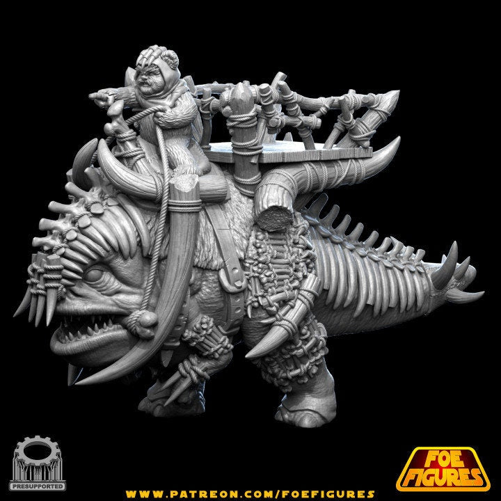 Teddy Battle Murrg by Foe Figures Miniatures