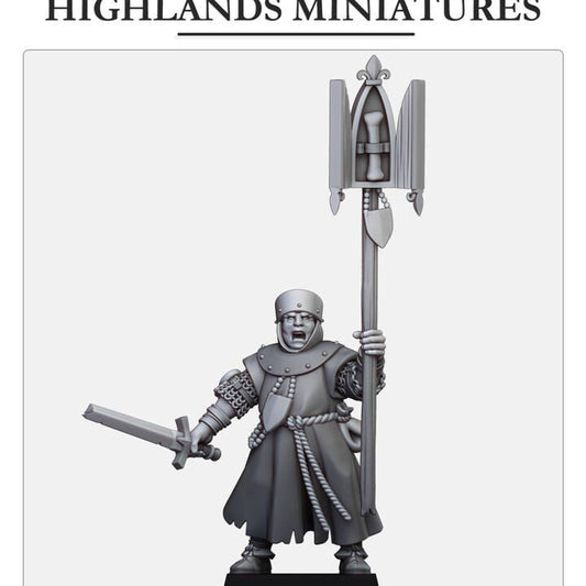 Gallia Cleric with Relic Fantasy Filler by Highland Miniatures