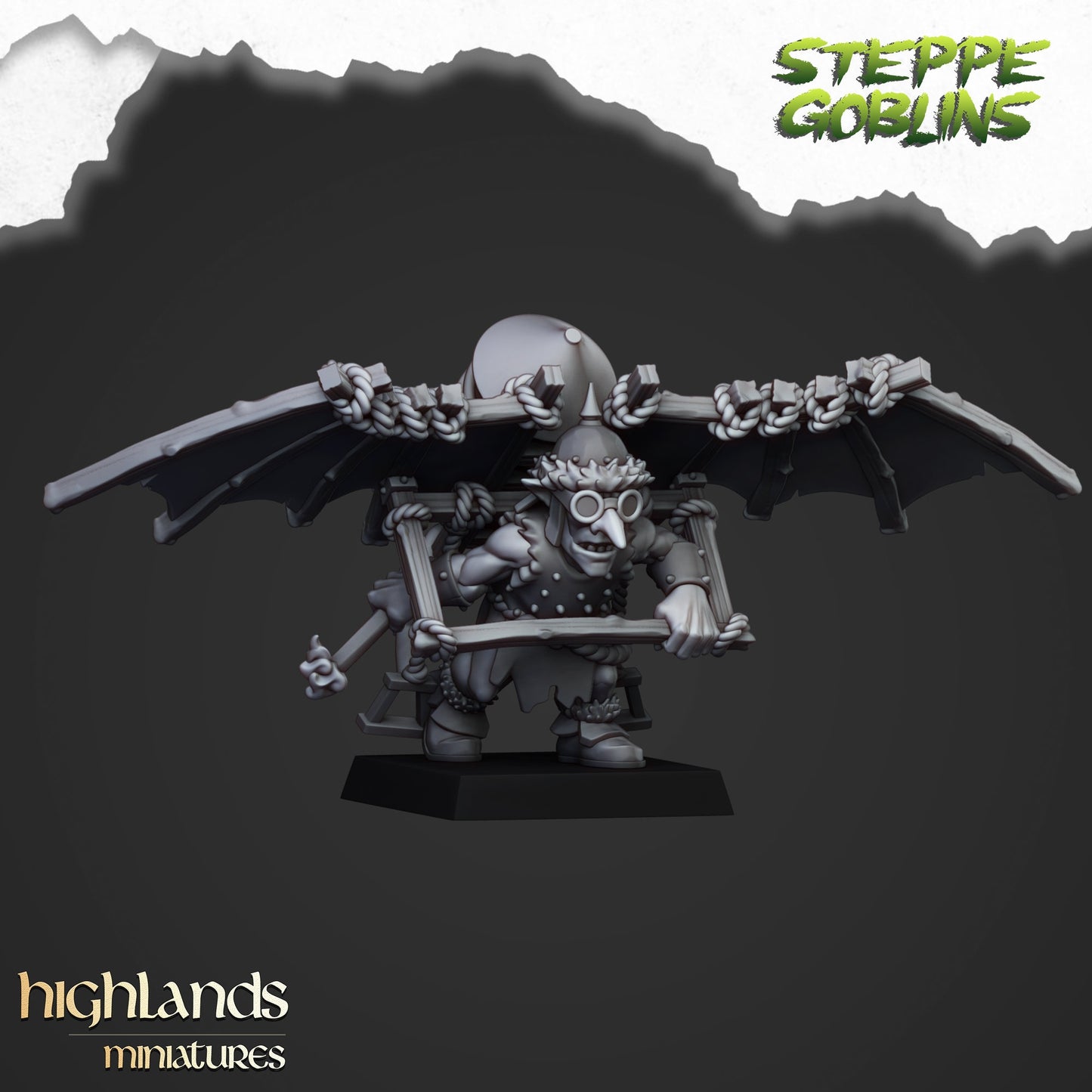 Steppe Flying Goblins By Highland Miniatures