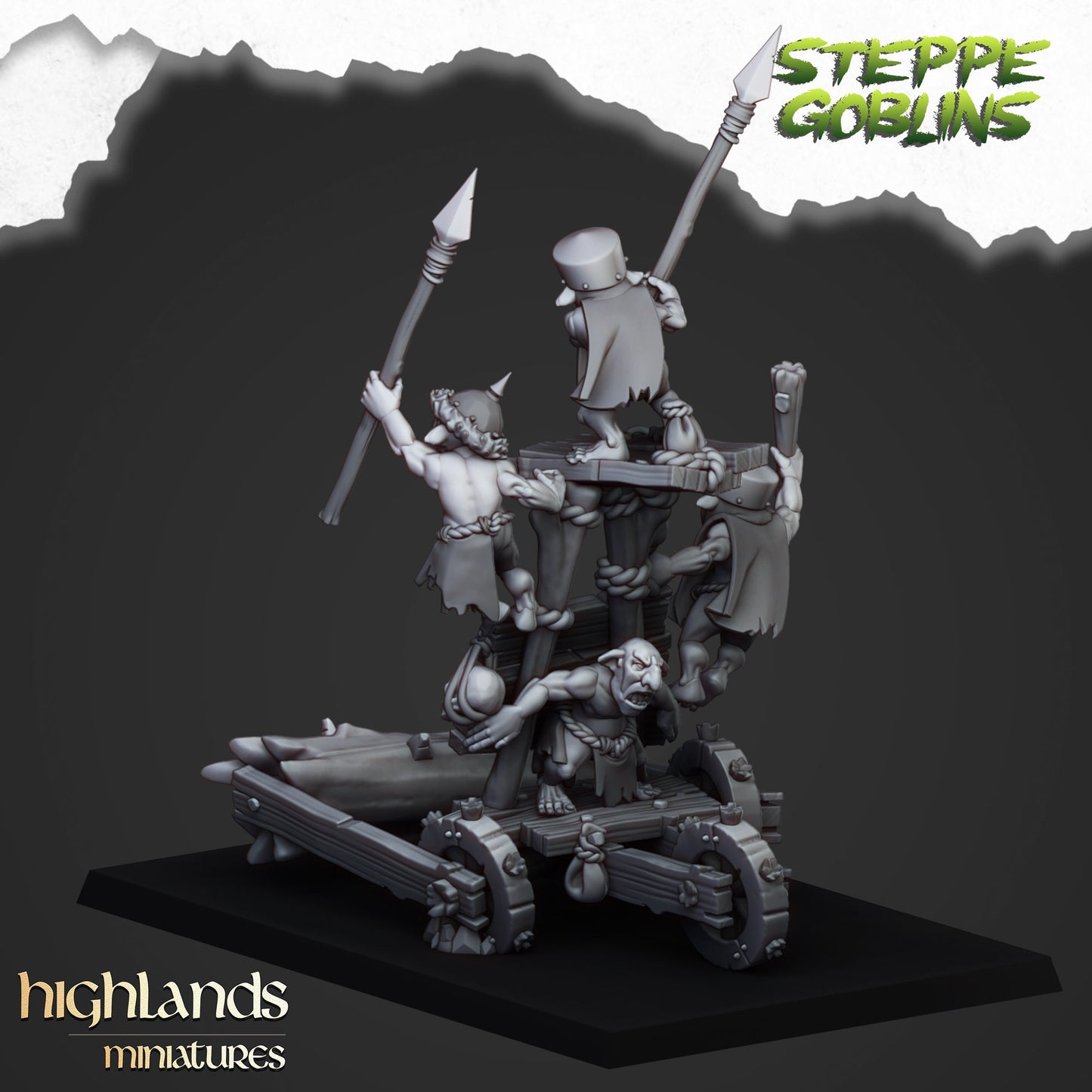 Steppe Gnobler Roller By Highland Miniatures