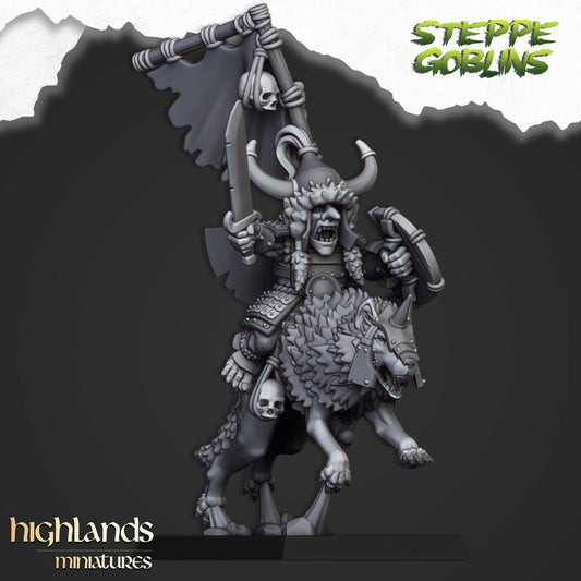 Steppe Goblin Khan  By Highland Miniatures