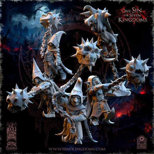 The Black Horde Goblins Frentics by Beholder Miniatures