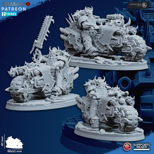 Traitor Guard on Wheels by Ghamak Miniatures