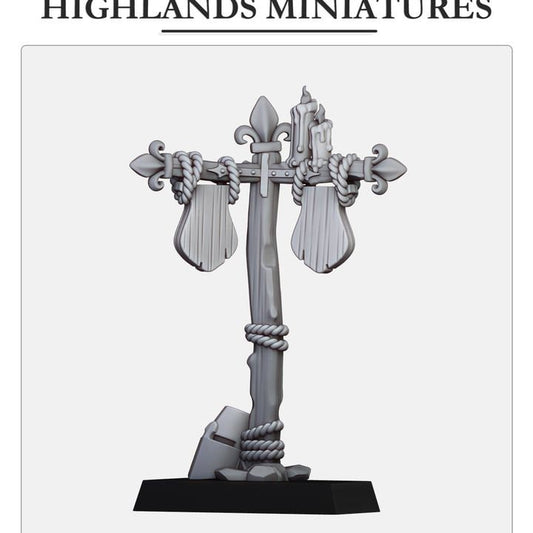 Gallia Small Medieval Post Fantasy Filler by Highland Miniatures