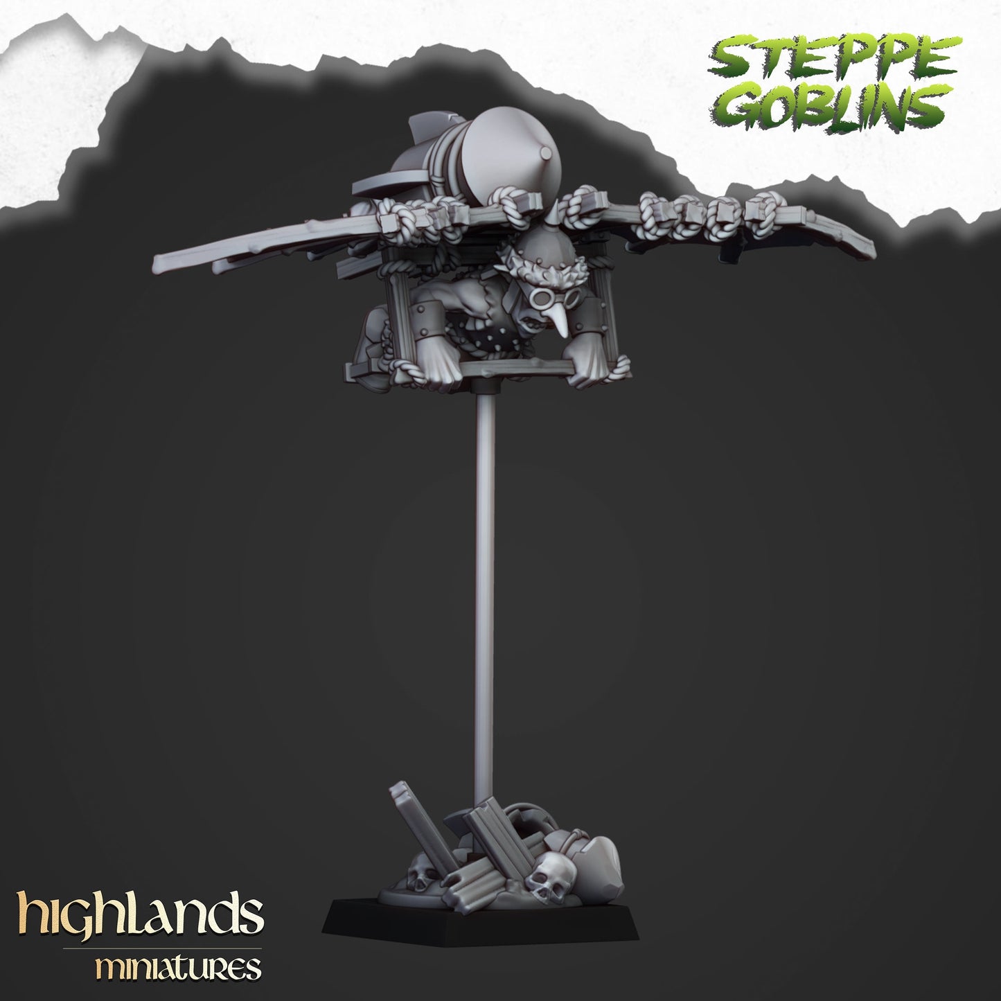 Steppe Flying Goblins By Highland Miniatures