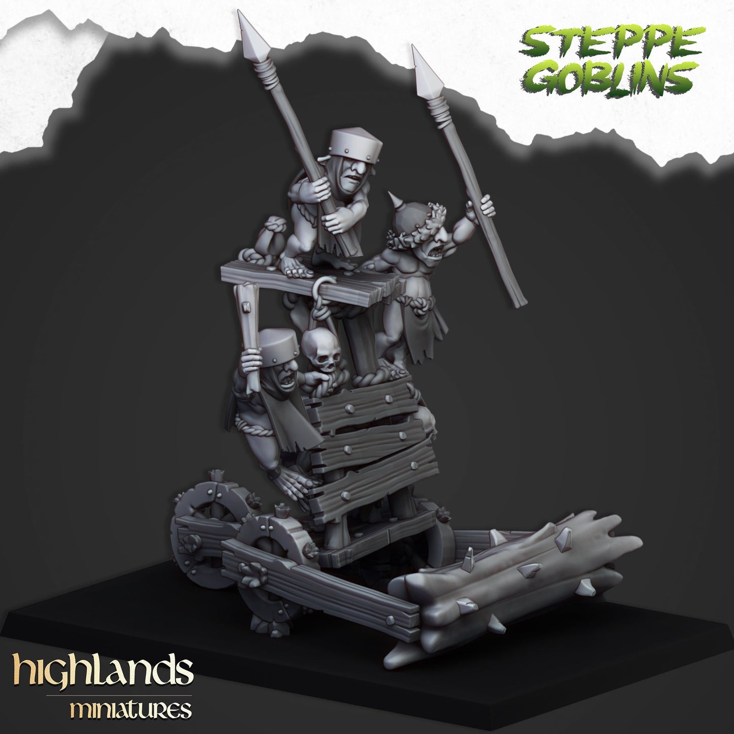 Steppe Gnobler Roller By Highland Miniatures