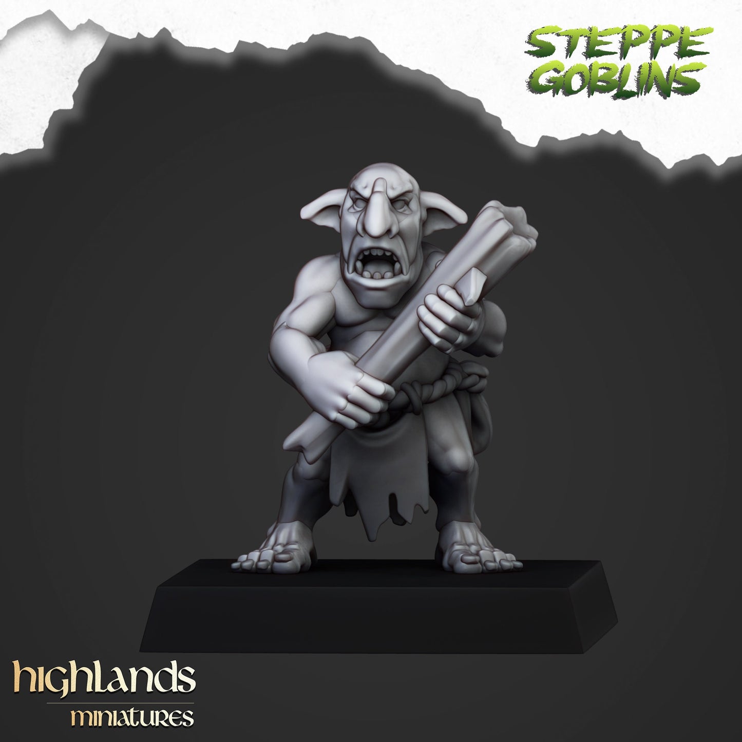 Steppe Gnobler Swarms By Highland Miniatures