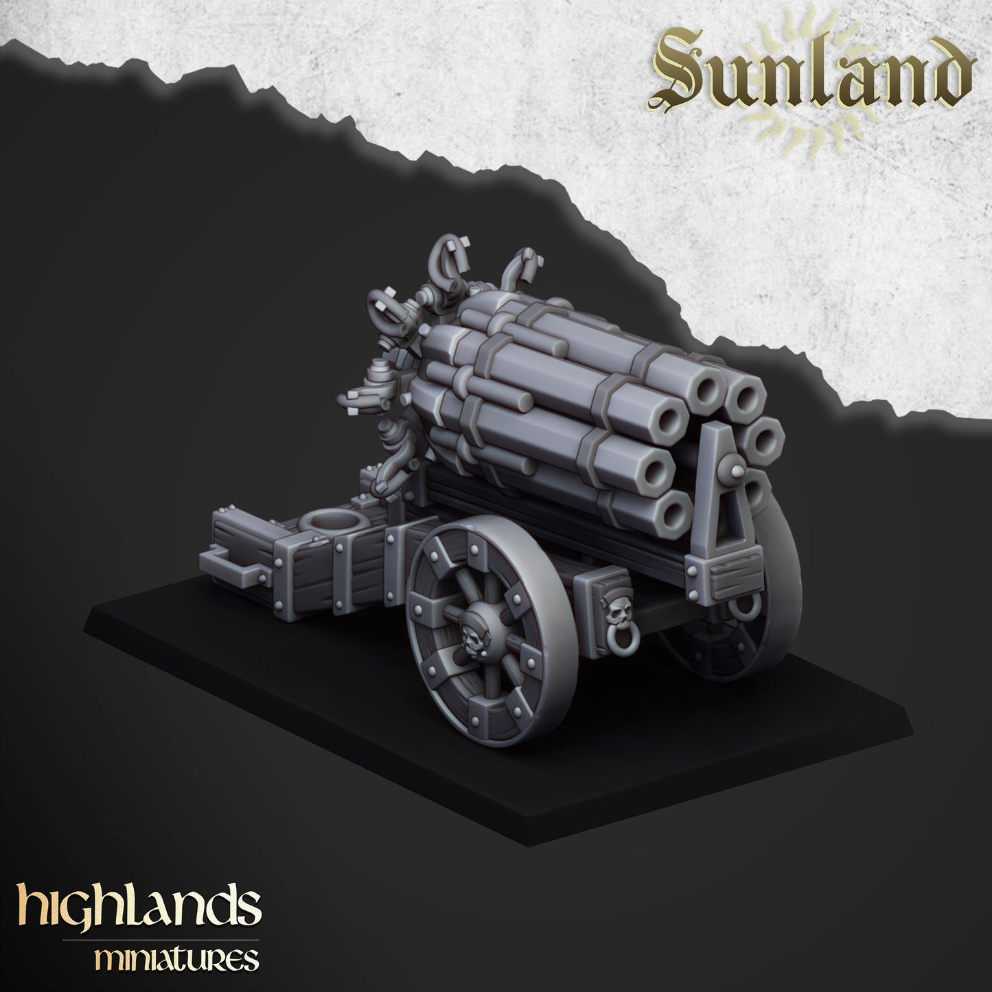 Artillery Unit of Sunland  by Highland Miniatures