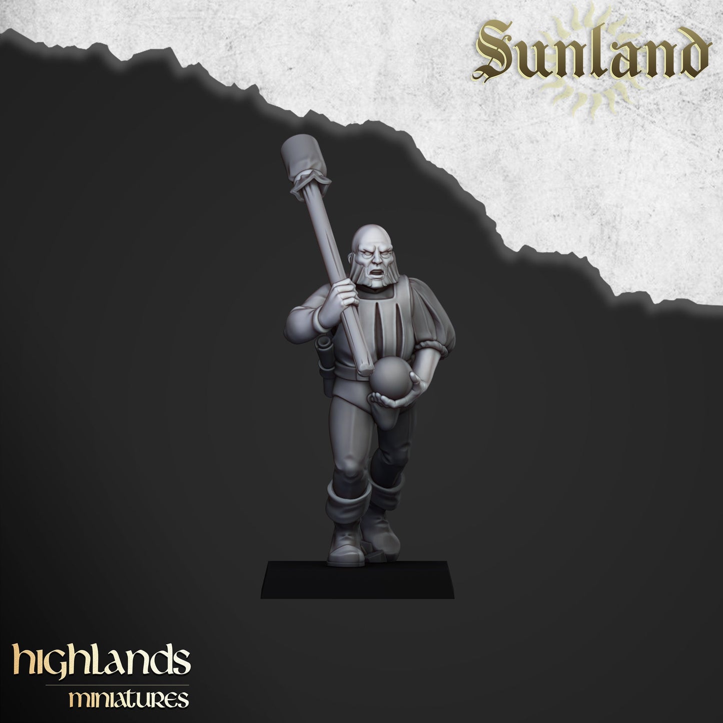 Artillery Unit of Sunland  by Highland Miniatures