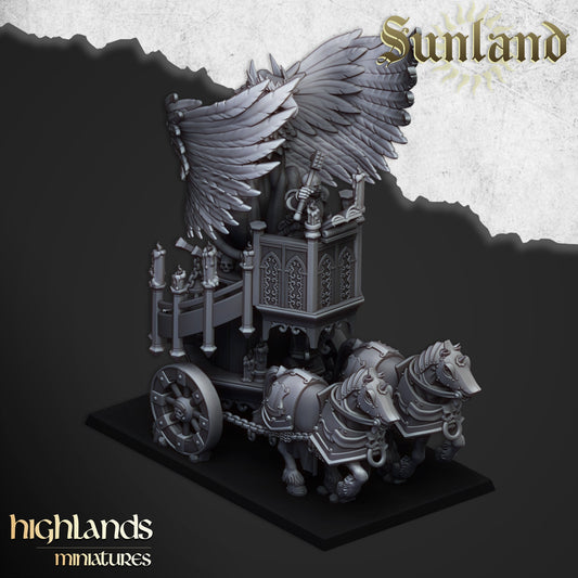 Altar on Chariot of Sunland  by Highland Miniatures