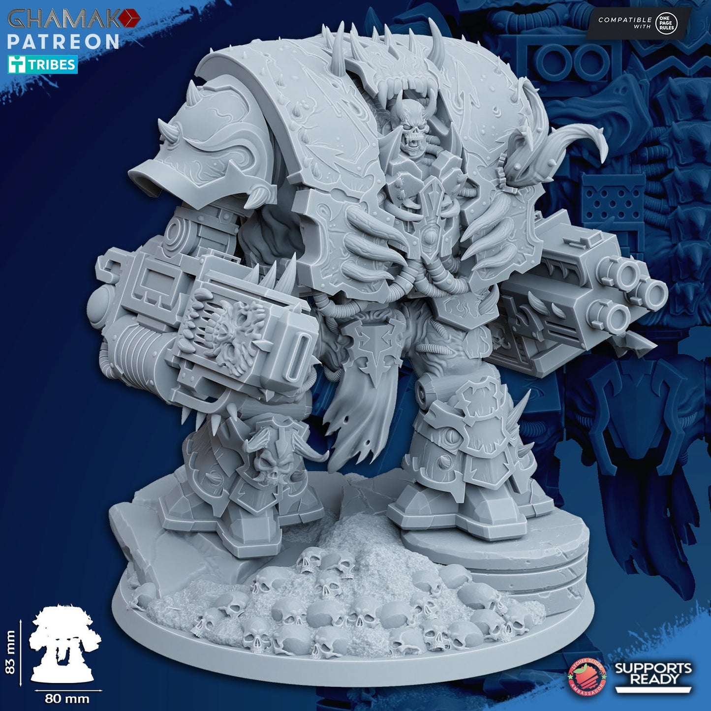 Possessed Sarcophagus by Ghamak Miniatures