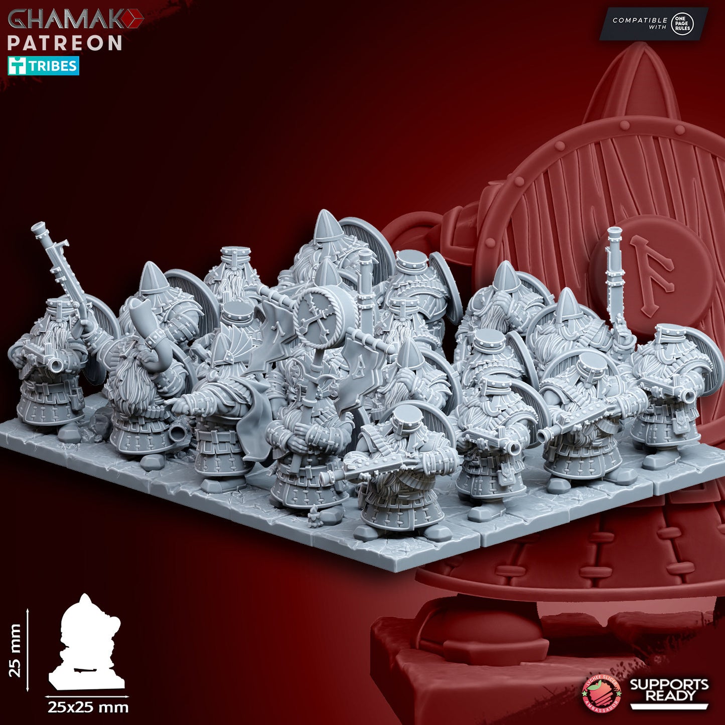 Clan Thunder Brigade by Ghamak Miniatures