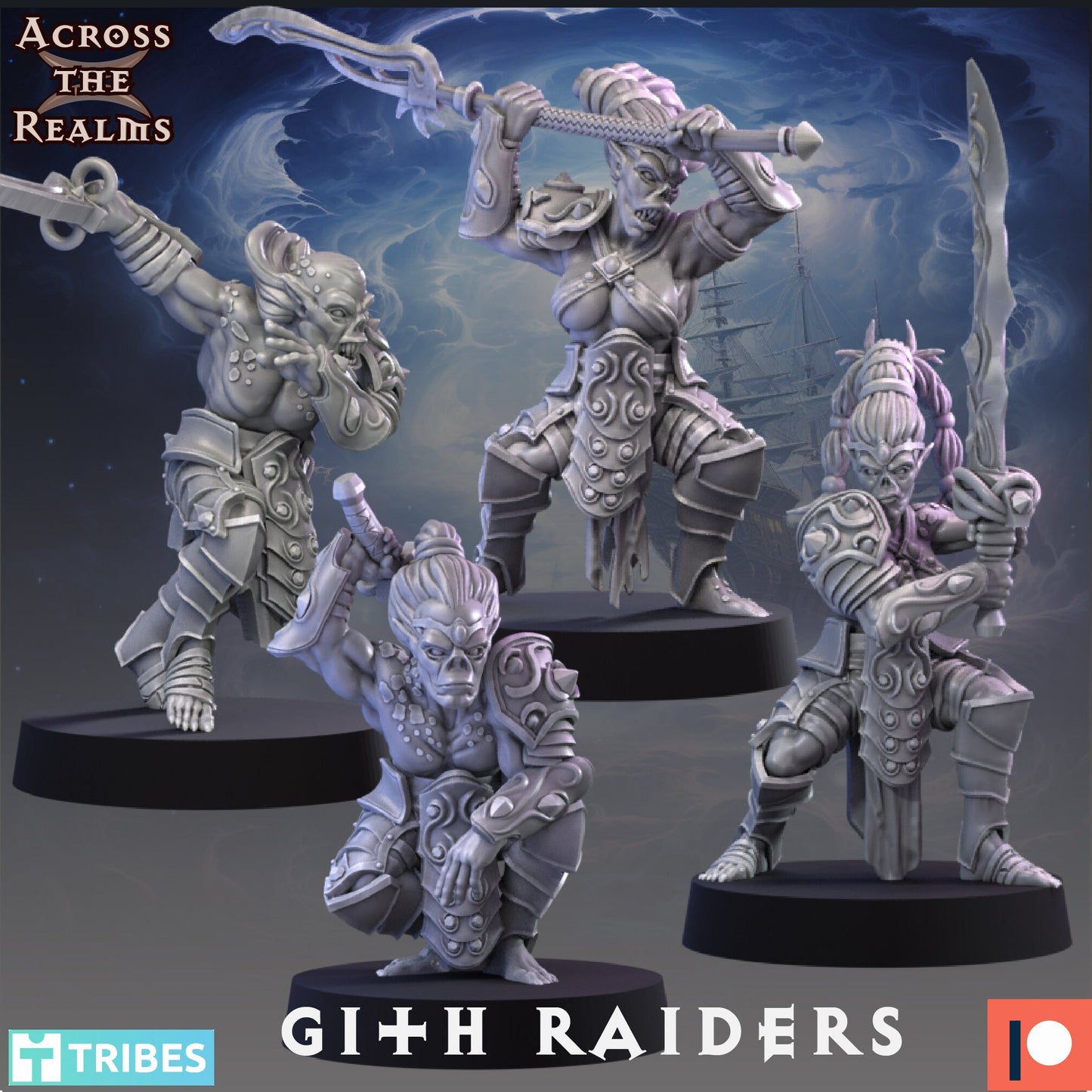 Gith Raiders by Across the Realms Miniatures