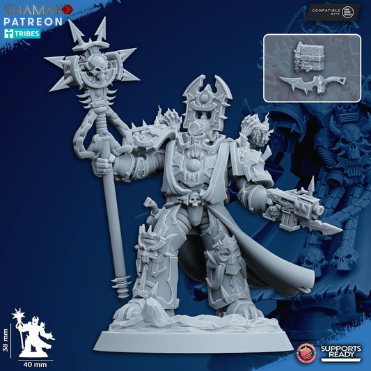 Heretic Sorcerer 2 by Ghamak Miniatures