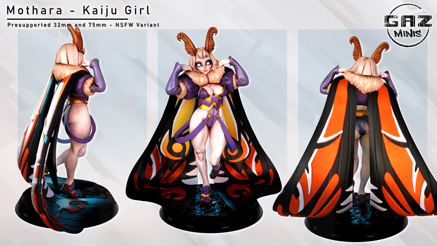 Mothara - Kaiju Girl by Gaz Minis