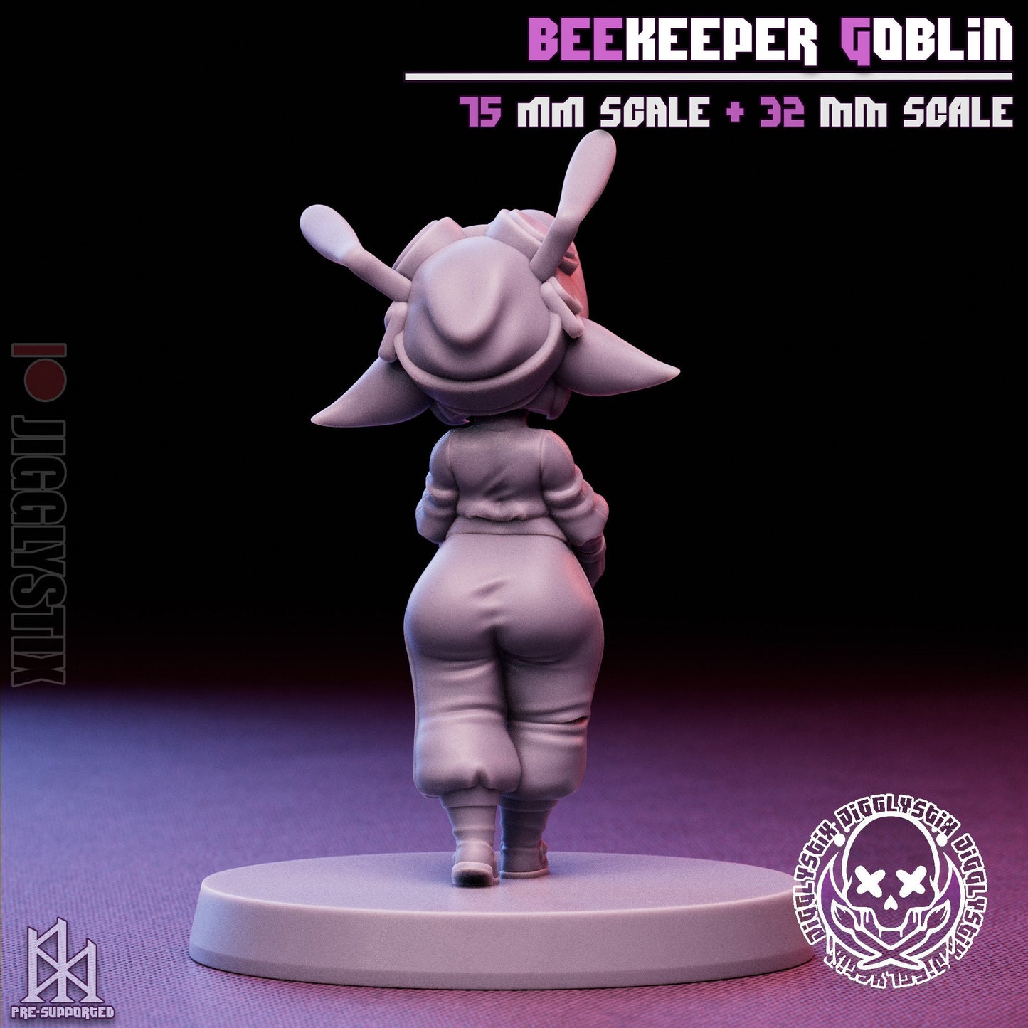 Bee Keeper Goblin by Jigglystix Pinup Factory Miniatures