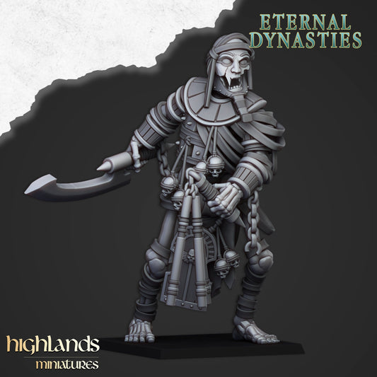 Ancient Skeletal Colossi  From Eternal Dynasties By Highland Miniatures