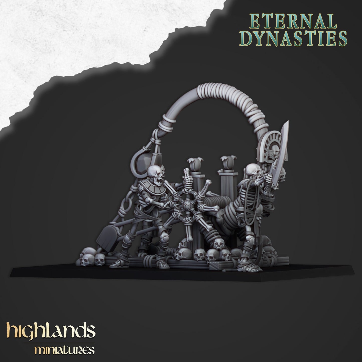 Ancient Stone Thrower From Eternal Dynasties By Highland Miniatures