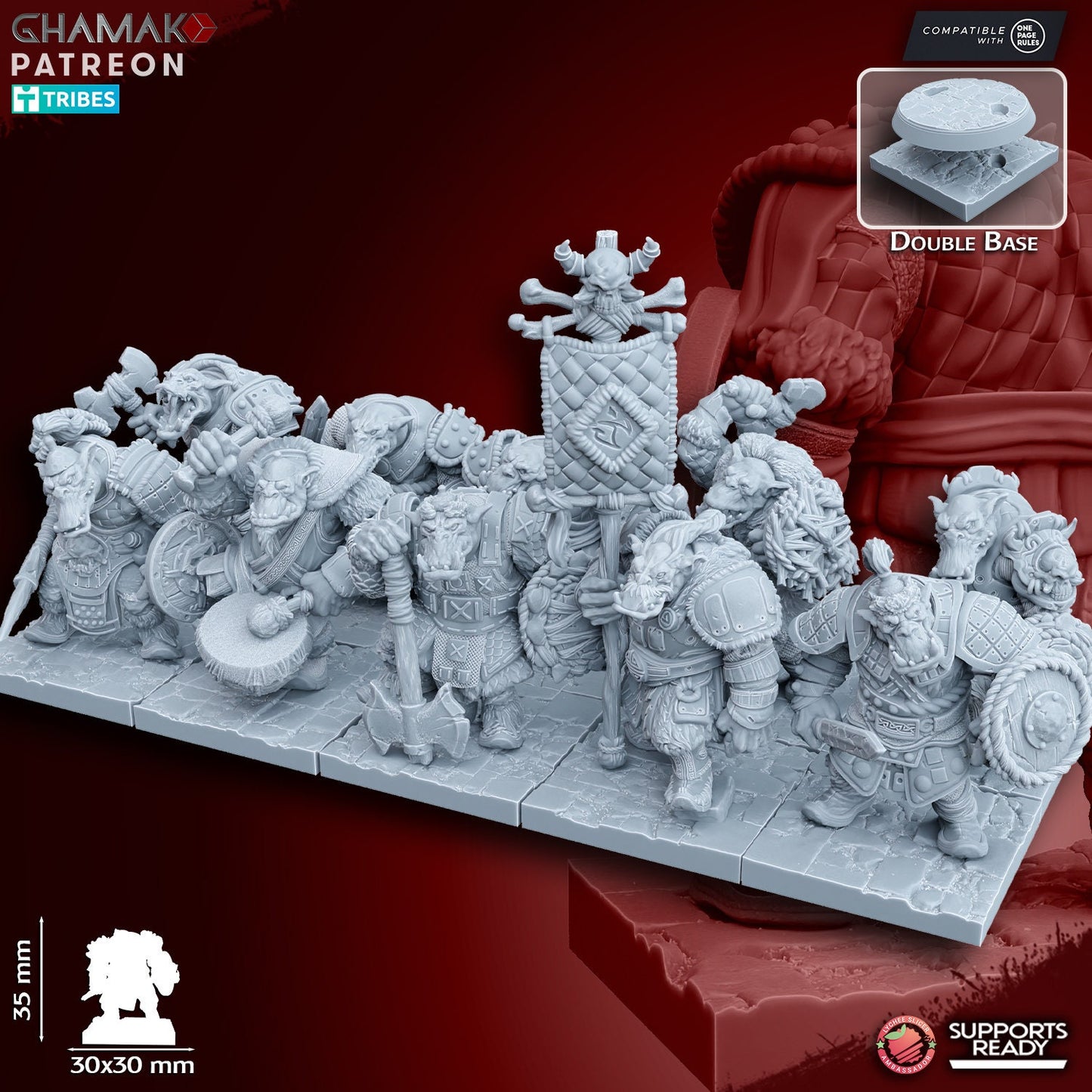 Orc Arbans by Ghamak Miniatures