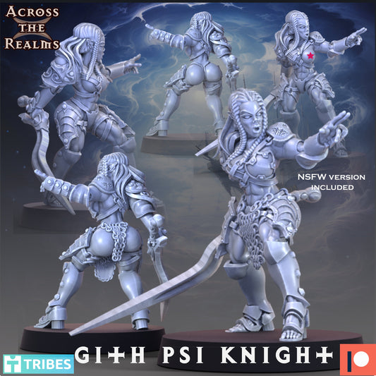 Gith Psi Knight by Across the Realms Miniatures