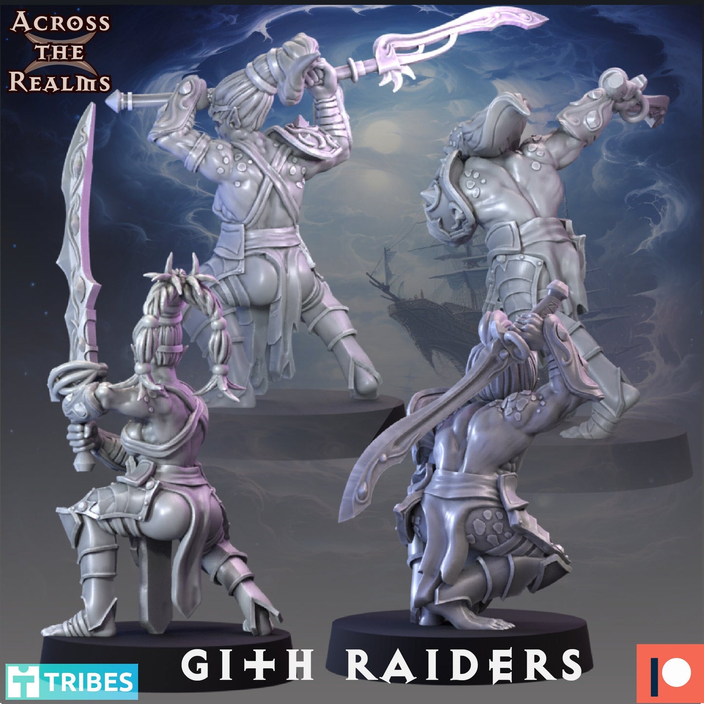 Gith Raiders by Across the Realms Miniatures