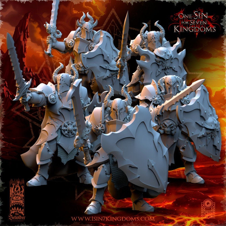 Realm of Mayhem Warriors  by Beholder Miniatures